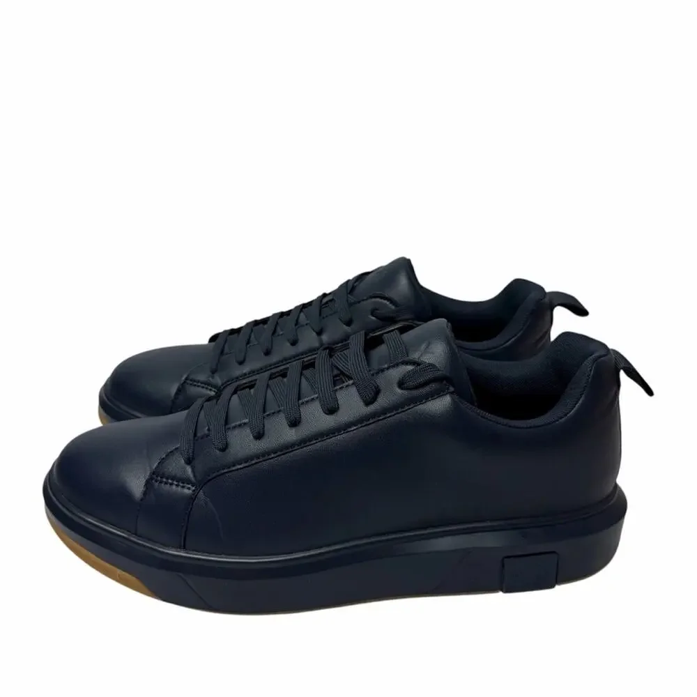 ARMANI EXCHANGE DARK BLUE MEN'S PARIS LACE UP SHOES SNEAKERS SIZE 13 NEW